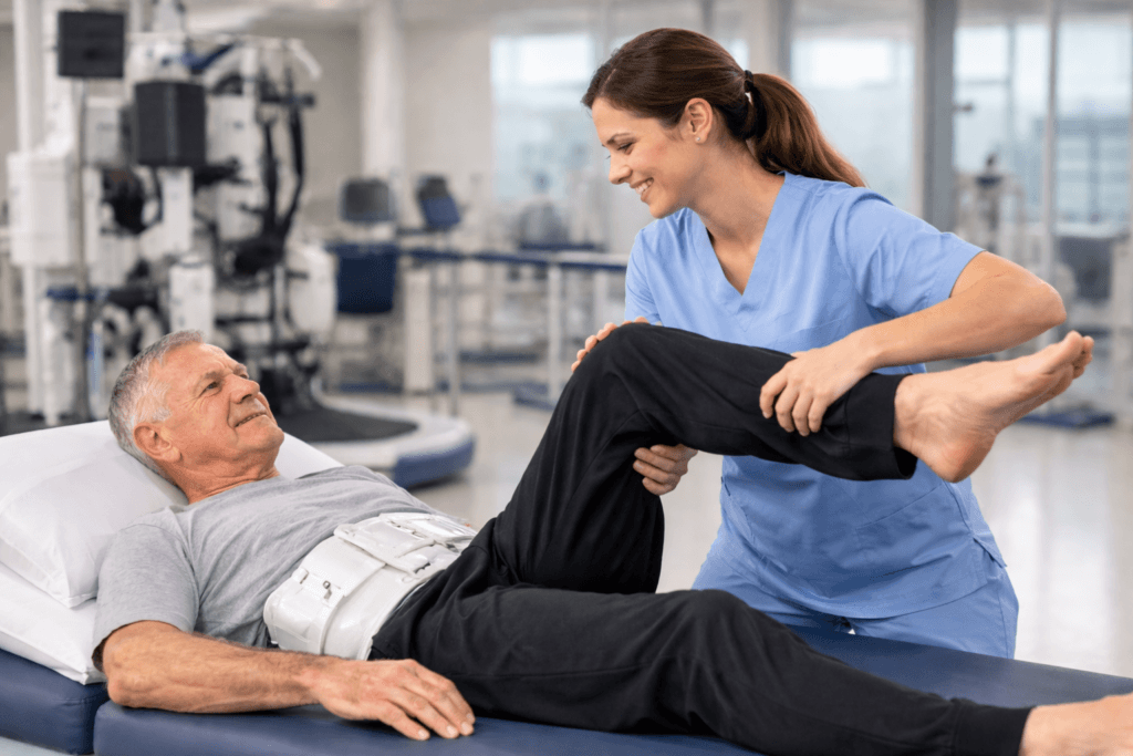Rehabilitácia po operácii chrbtice: kedy začať a ako prebieha návrat k pohybu?