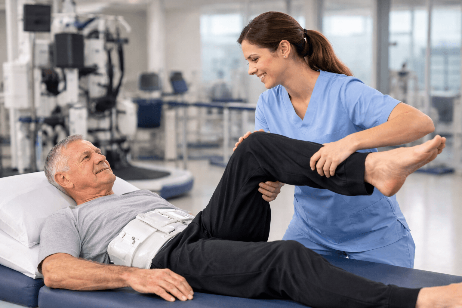 Rehabilitácia po operácii chrbtice: kedy začať a ako prebieha návrat k pohybu?